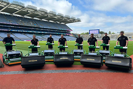 Green and Clean: Croke Park Revolutionises Groundskeeping with Electric Mowers