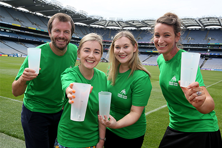 Croke Park's first-ever trial of reusable cups