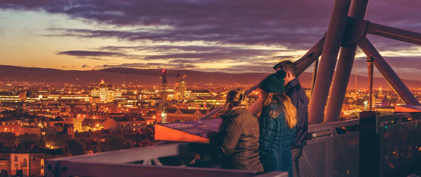 croke park skyline dusk tour