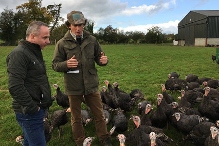 Grasshoppers and Forage Fed Turkeys at Croke Park Meetings & Events!