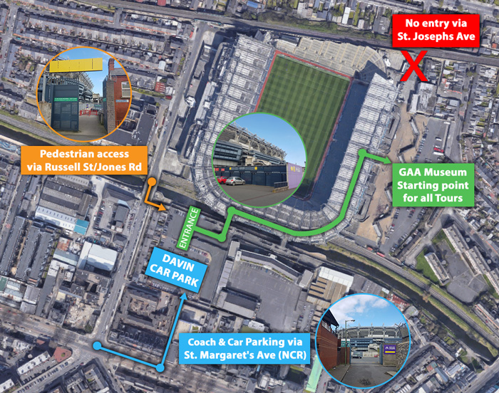 Changes To GAA Museum Entrance Croke Park Changes To GAA Museum Entrance Croke Park